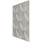 Ekena Millwork 19 5/8in. W x 19 5/8in. H Wallflower EnduraWall Decorative 3D Wall Panel Covers 2.67 Sq. Ft. WP20X20WAGCG - alternate 6